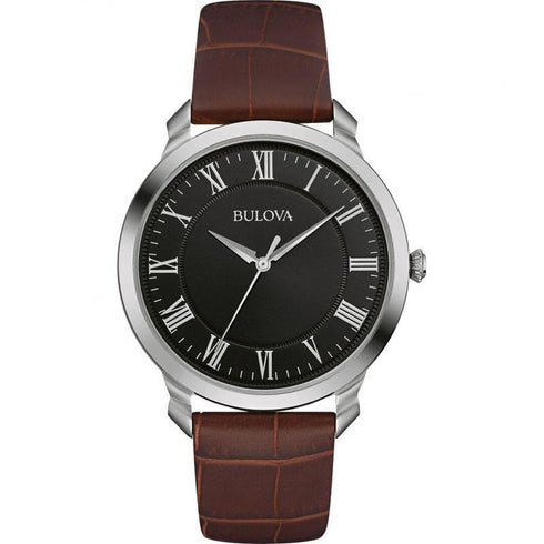 Orologio Uomo Bulova 96A184 Dress acciaio pelle ultra slim | Gioiellitosti.it